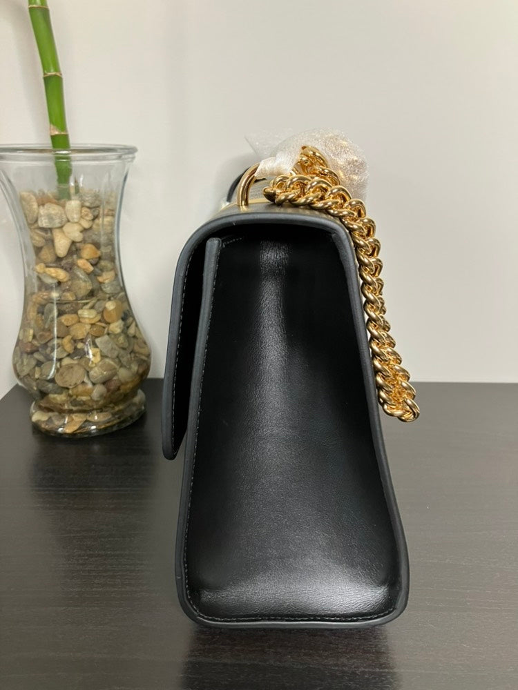 Gucci Supreme Interlock Black/Gold Shoulder Bag