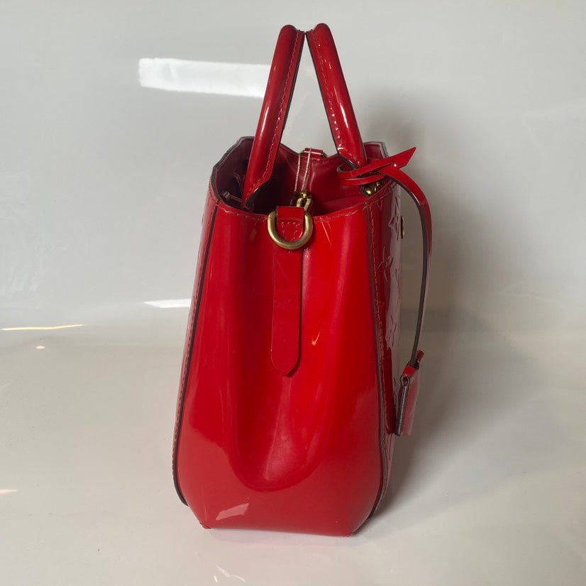 preloved Lv patent leather bag