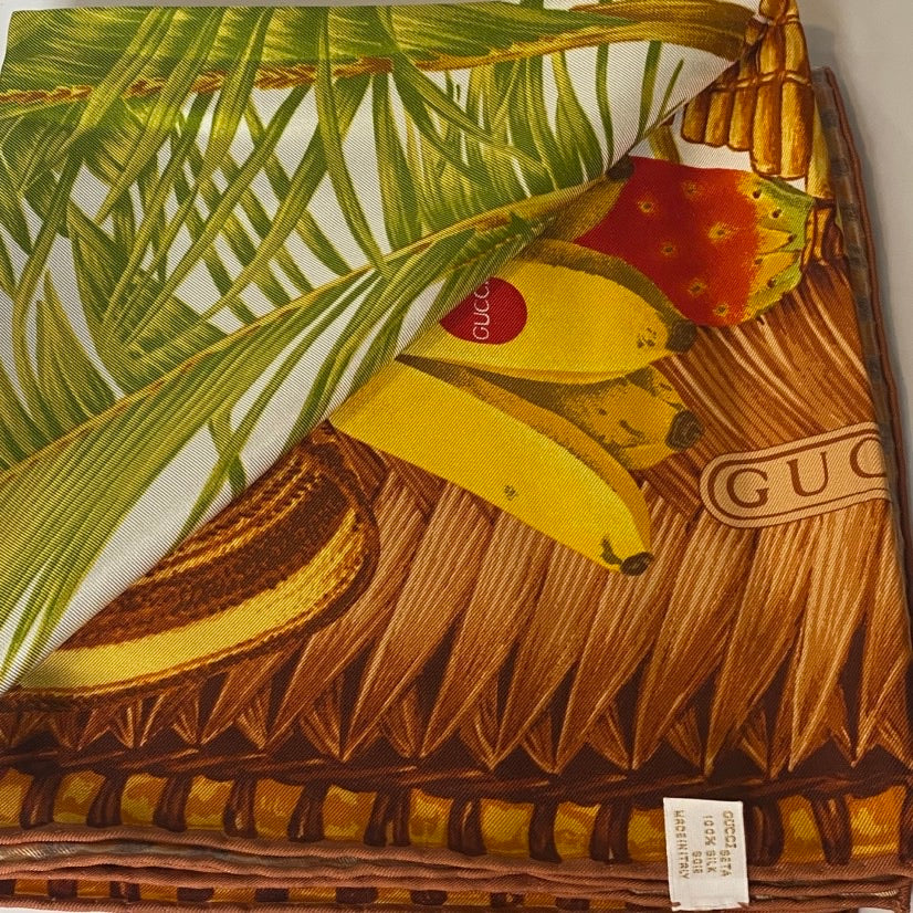 🧣 silk scarf Gucci % sole silk
