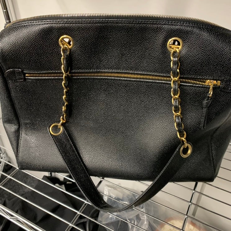 Chanel Chain Tote Bag With Sticker 31745