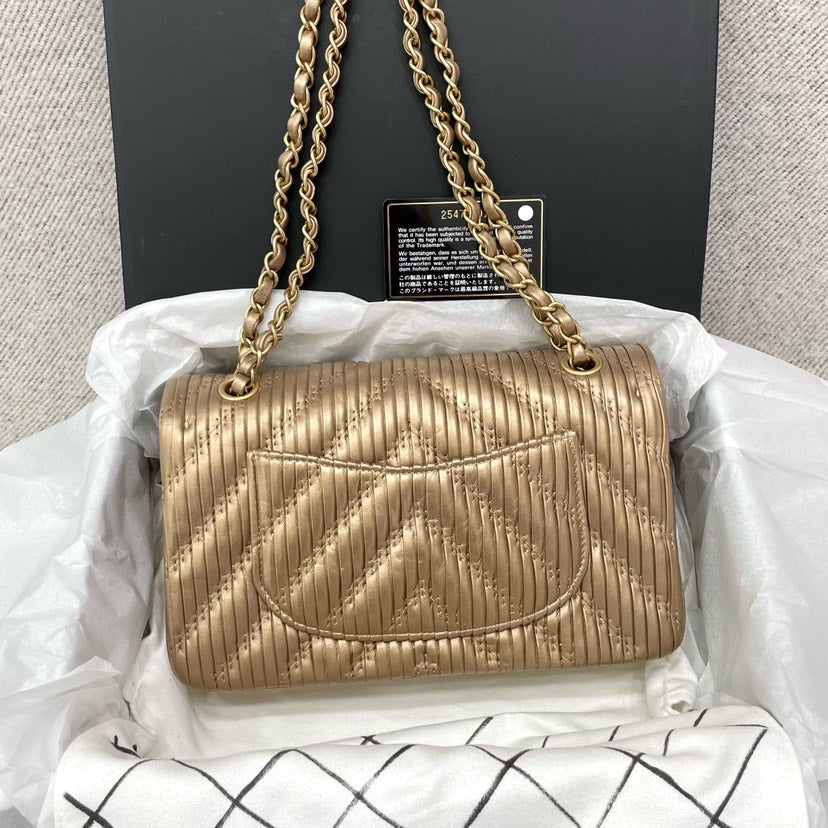 Chanel Cf Medium Limited Edition Full Set (Card 25xxx)