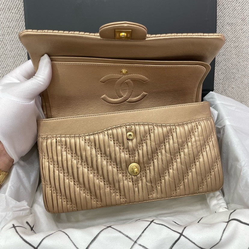 Chanel Cf Medium Limited Edition Full Set (Card 25xxx)