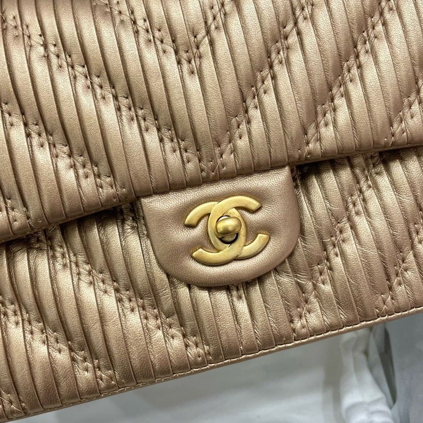Chanel Cf Medium Limited Edition Full Set (Card 25xxx)
