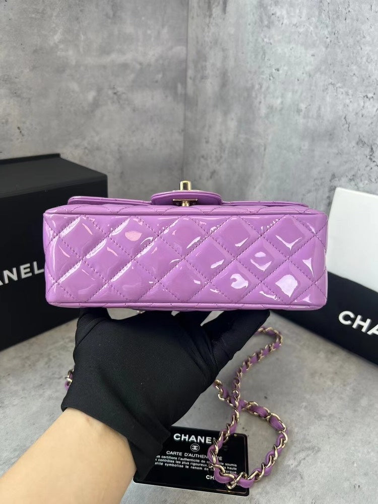 Chanel Cf Mini Bag Patent (29xx) Full Set
