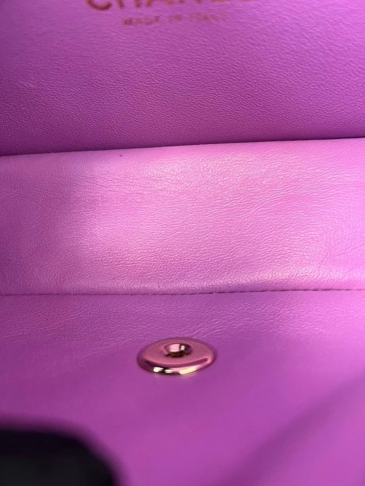 Chanel Cf Mini Bag Patent (29xx) Full Set