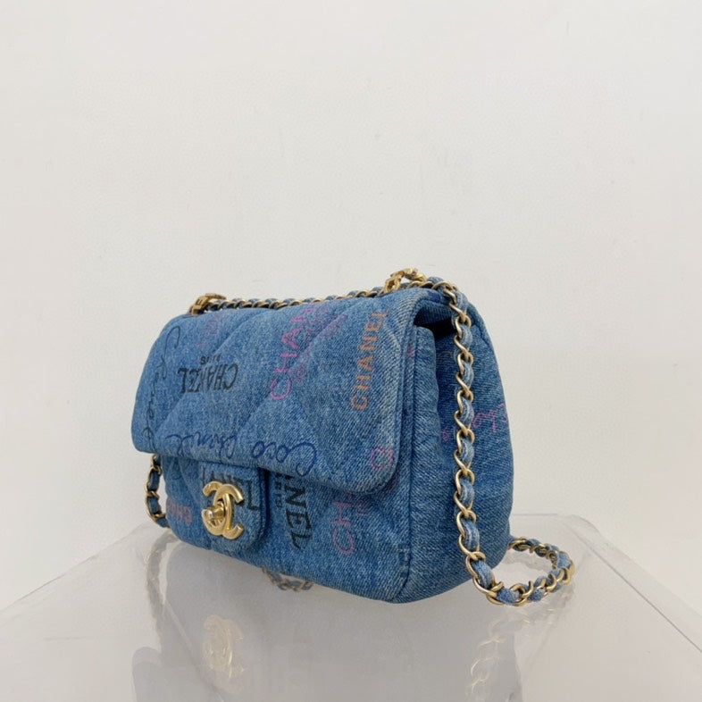 Chanel Denim Flap Bag