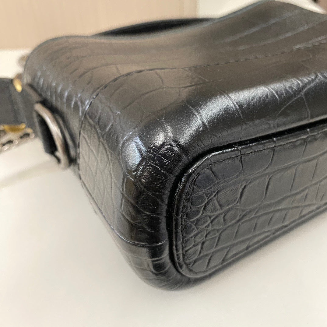 Chanel Gabrielle Small Crocodile Embossed Calfskin 28xxxxxx 2019 #10959