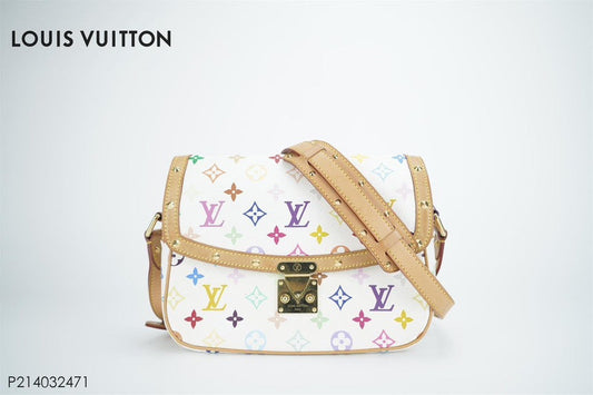 Louis Vuitton Multicolore Pochette White Bag