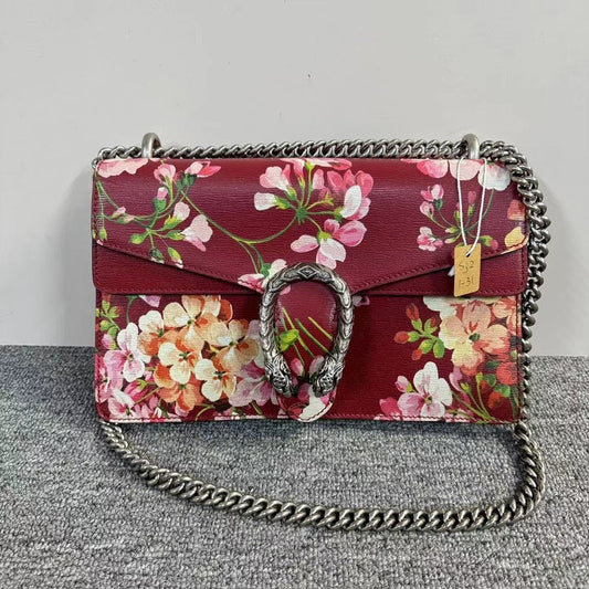 Gucci Dionysus Floral Red Shoulder Bag