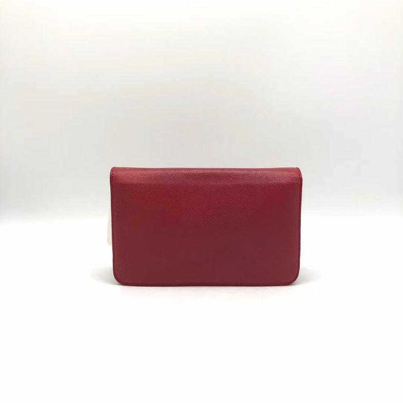 Chanel Chainbag Red Shoulder Bag