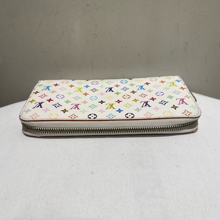 Louis Vuitton Murakami White Multicolor Wallet