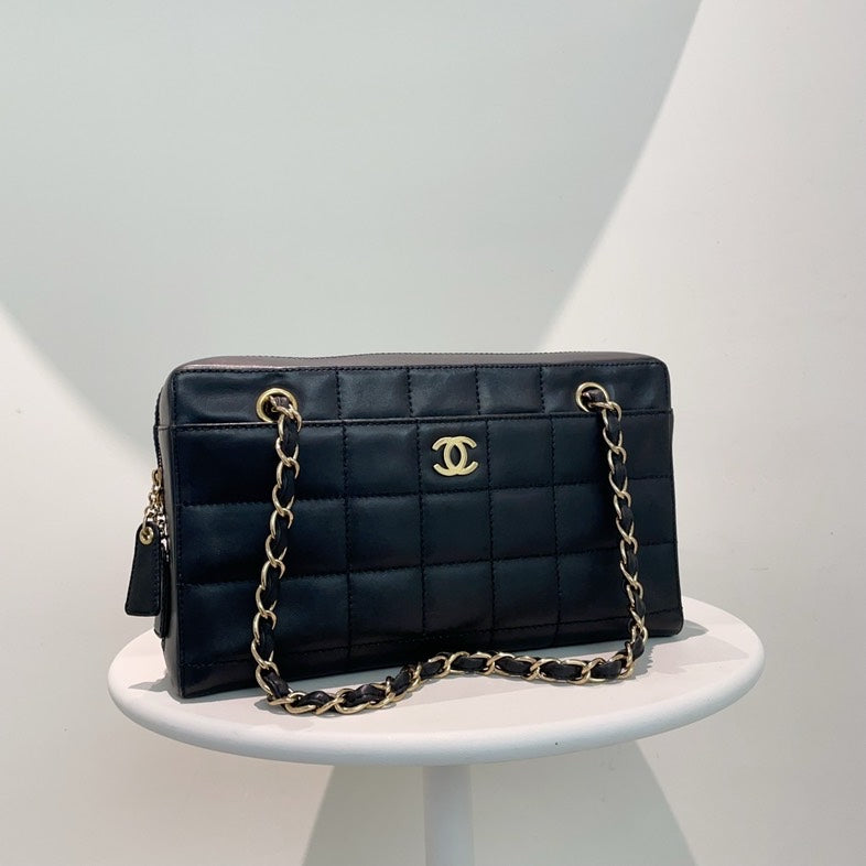 Chanel Quilted Black Shoulder Bag
