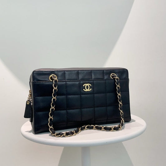 Chanel Quilted Black Shoulder Bag