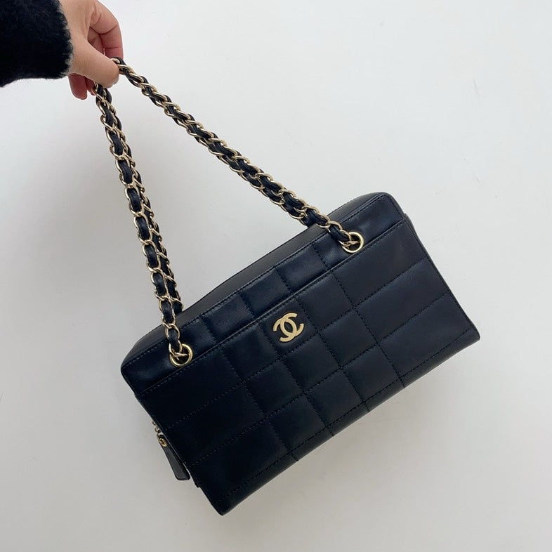 Chanel Quilted Black Shoulder Bag