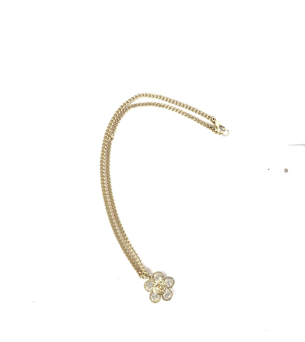 Chanel Necklace A-6967 Gold Pendant
