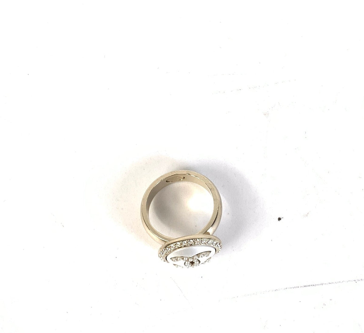 Chanel Statement Ring Gold Rings A-6982