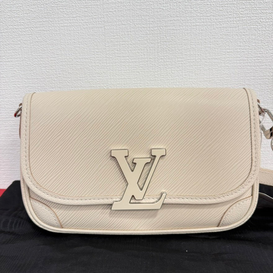 Preloved Louis Vuitton Epi Leather Bussy Shoulder Bag FM0018 in Cream