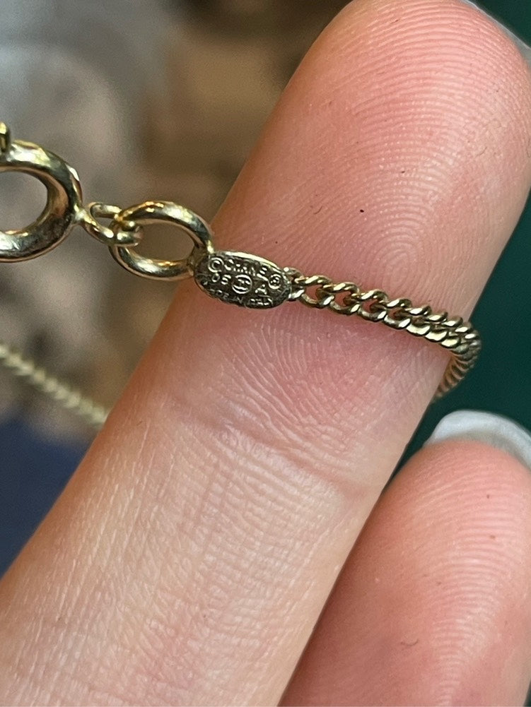 Chanel Vintage Golden CC Bracelet 05A
