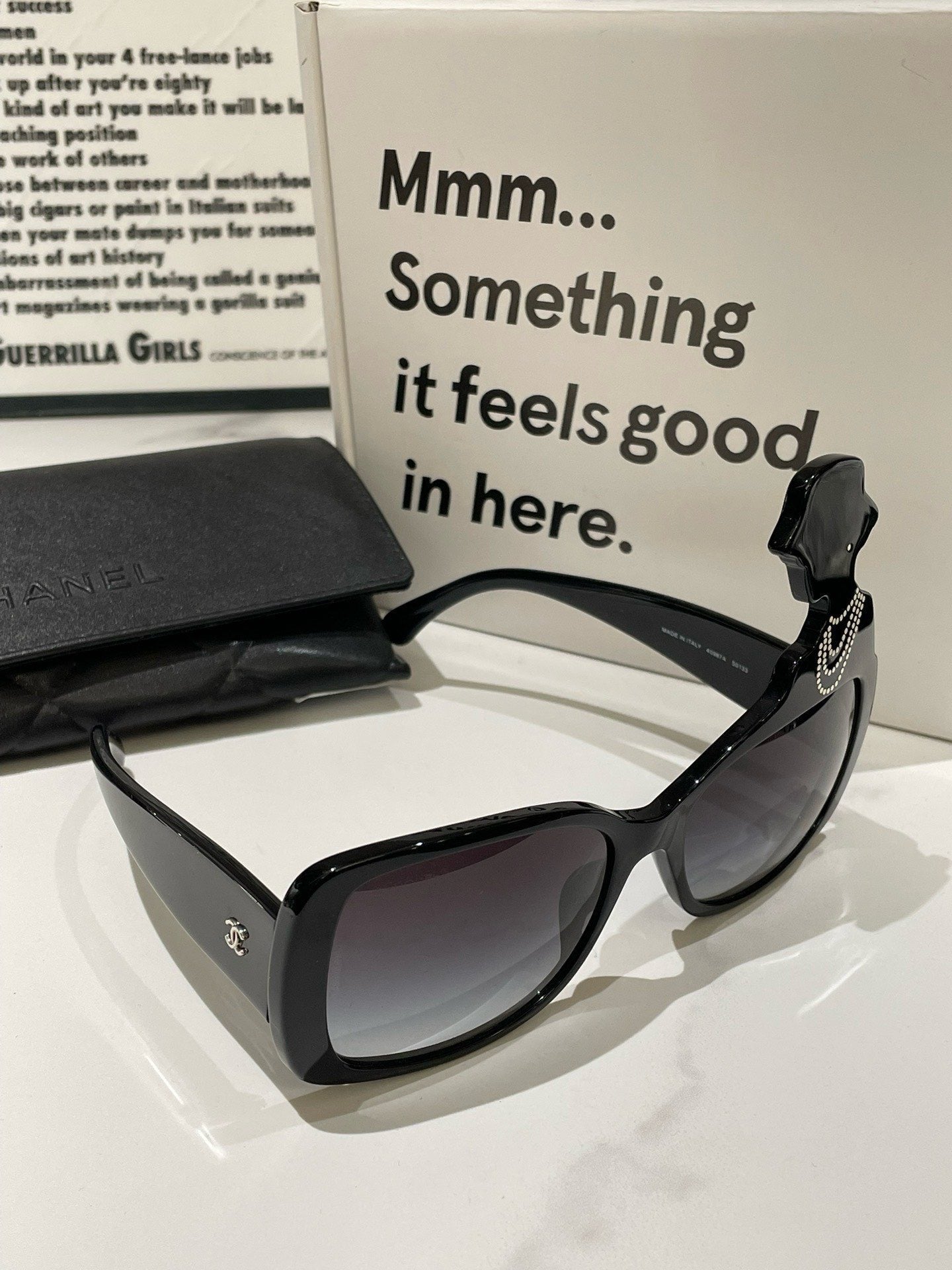 Chanel Coco Silhouette Sunglasses Black