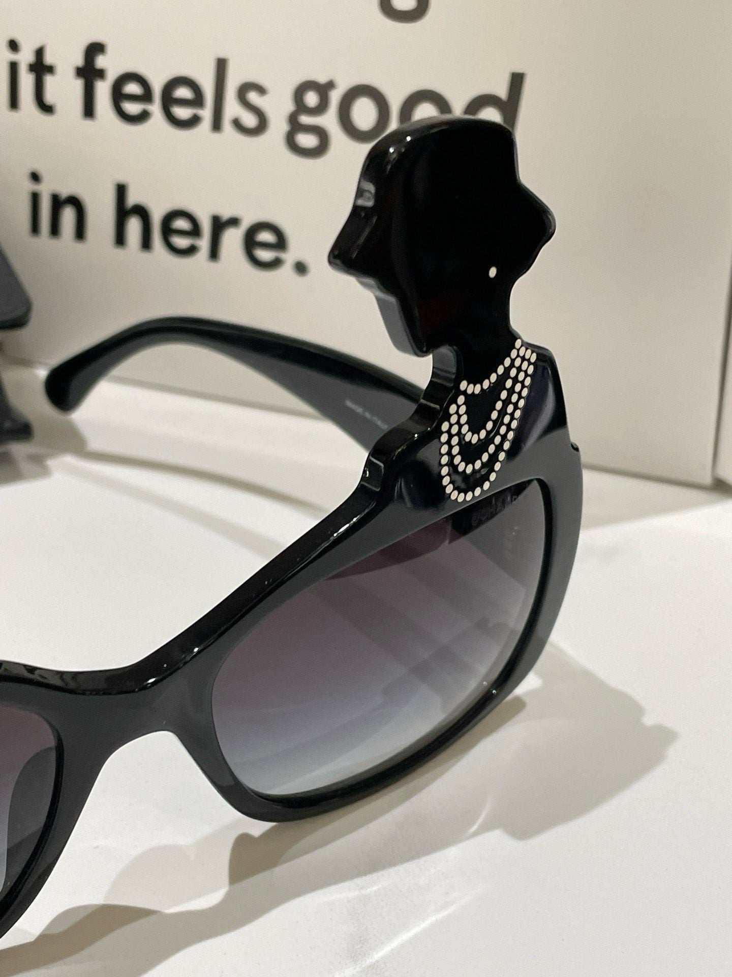 Chanel Coco Silhouette Sunglasses Black