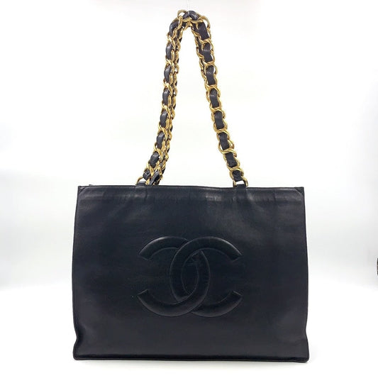 Vintage Chanel Lambskin Chain Tote Bag N4129244