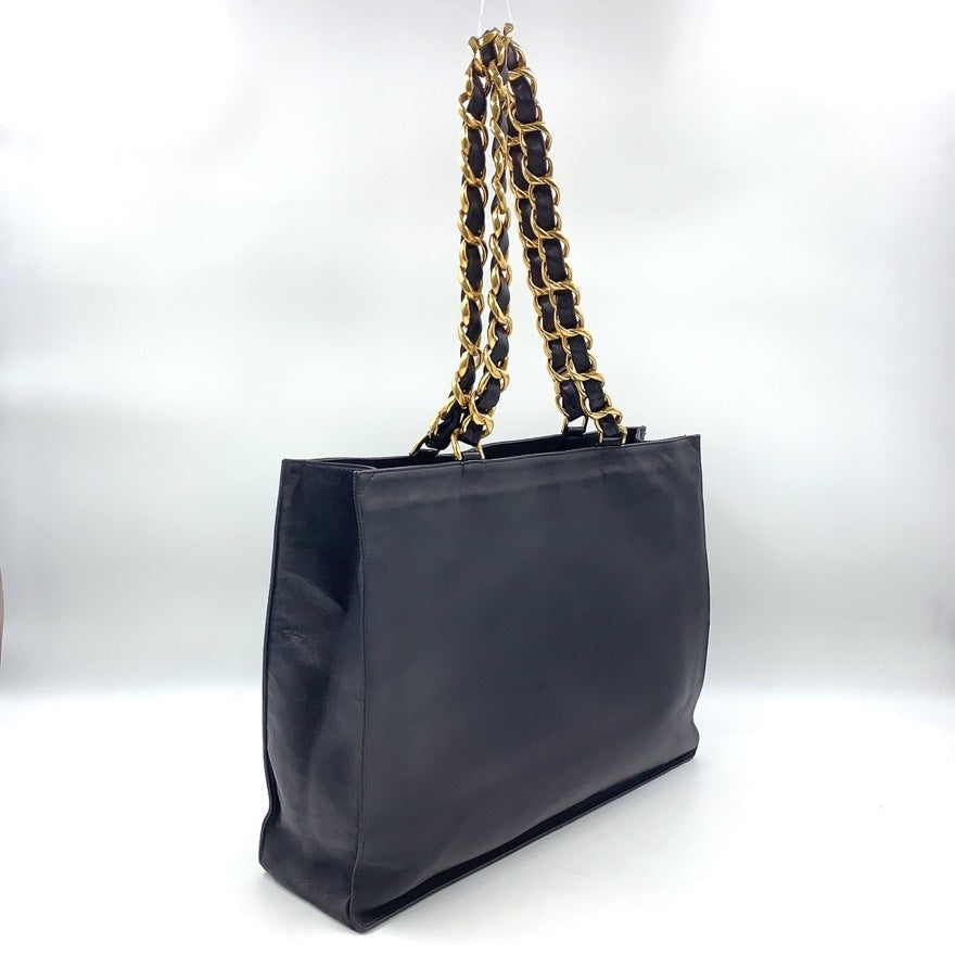 Vintage Chanel Lambskin Chain Tote Bag N4129244
