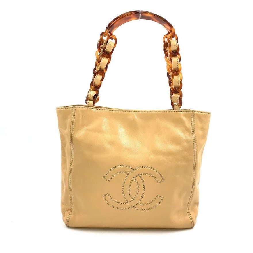 Vintage Chanel Lambskin Tote Bag LB109041
