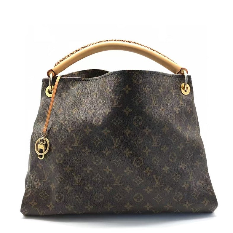 Preloved LV Louis Vuitton Monogram Artsy Tote Bag Brown zz6619