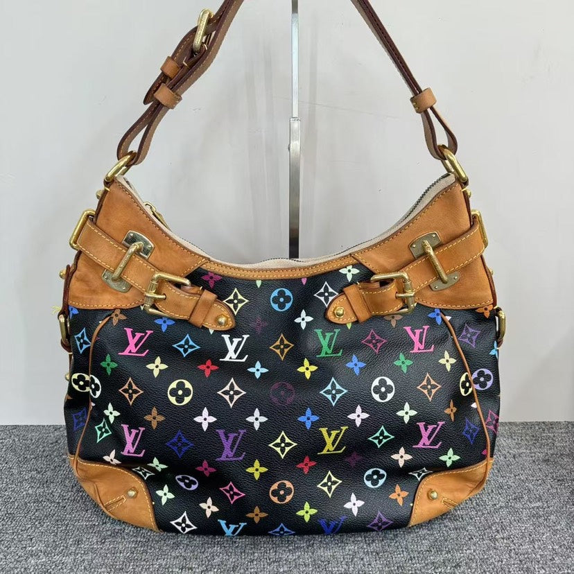 Preloved Louis Vuitton Multicolor Hobo Bag SJZ2-39