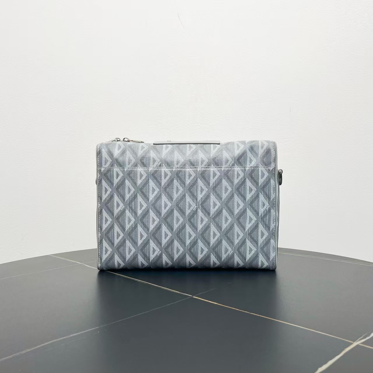 Dior Vintage Crossbody Bag in Gray Canvas