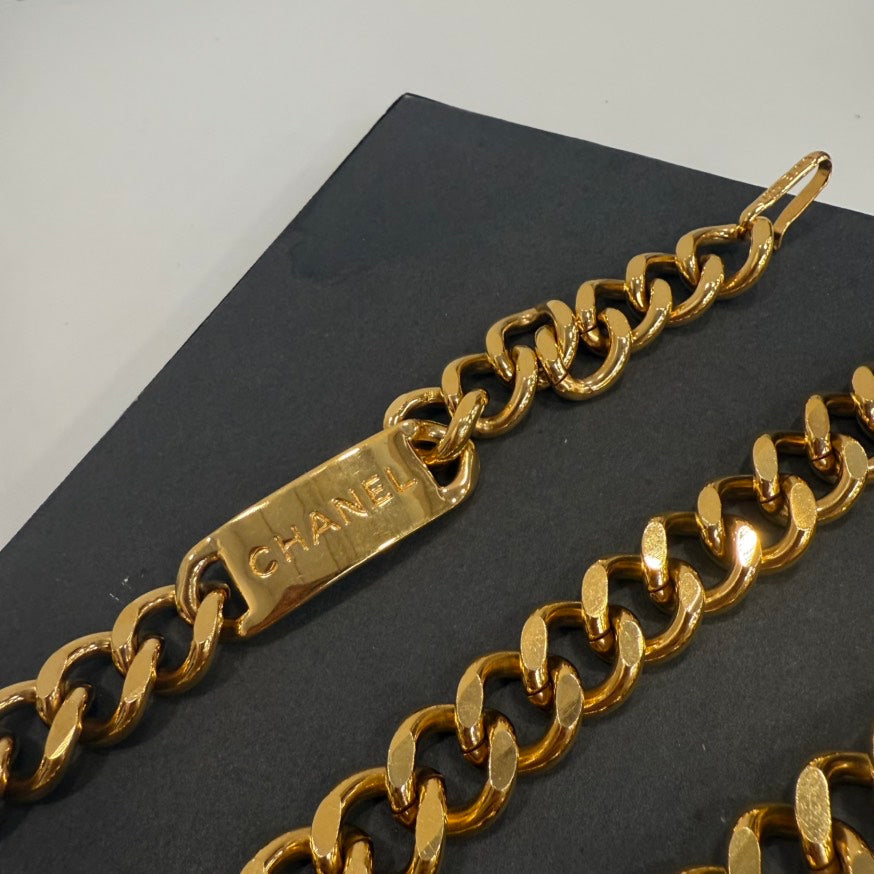 Vintage Chanel Chain Belt 80cm/31.5‚Äù FM6086