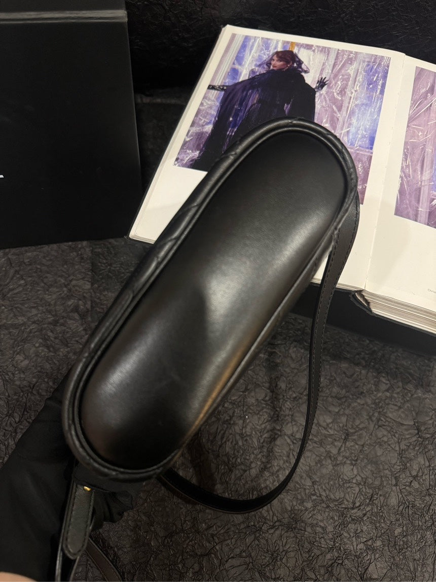 Chanel GG Quilted Black Crossbody Bag