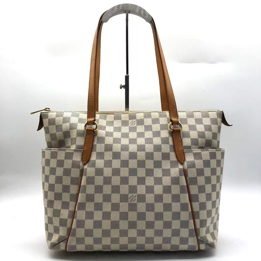 Preloved Louis Vuitton Damier Azur Canvas Shoulder Bag ZZ6949