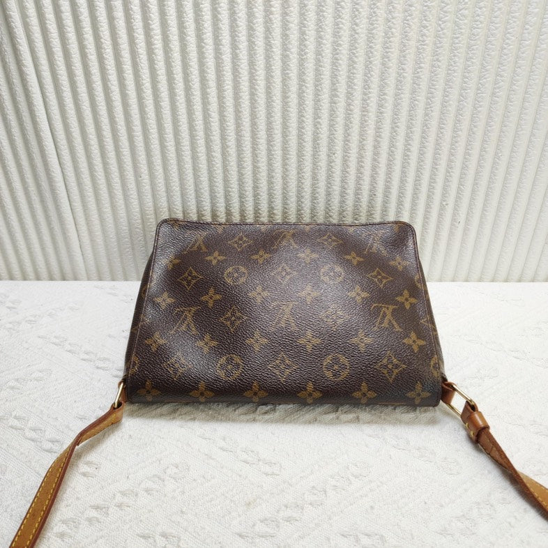 Preloved Louis Vuitton Monogram Canvas Brown Crossbody Bag 12238510