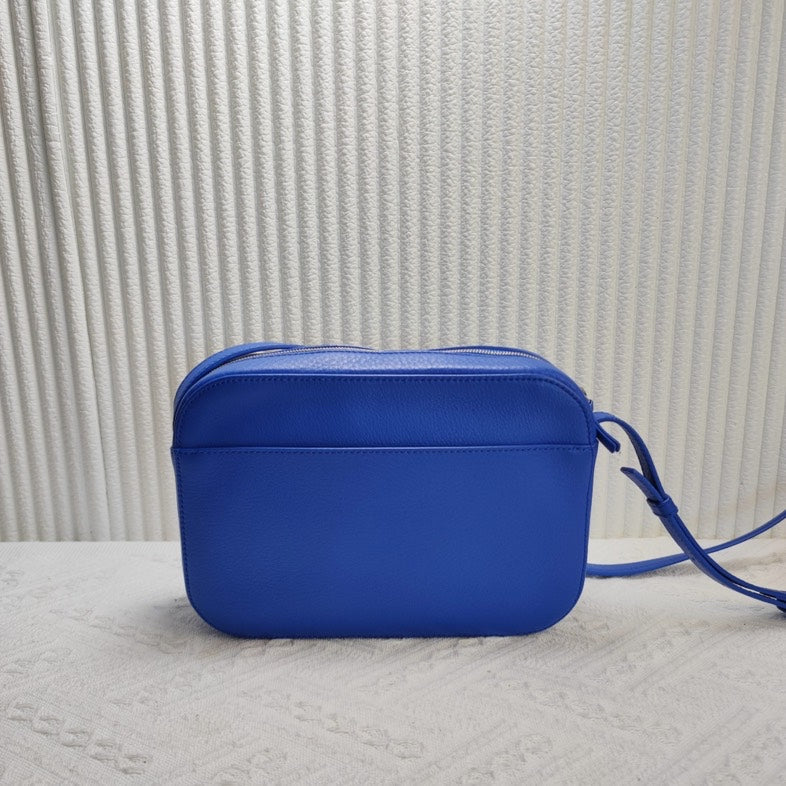Preloved Balenciaga Bag Blue Leather Crossbody 12165105