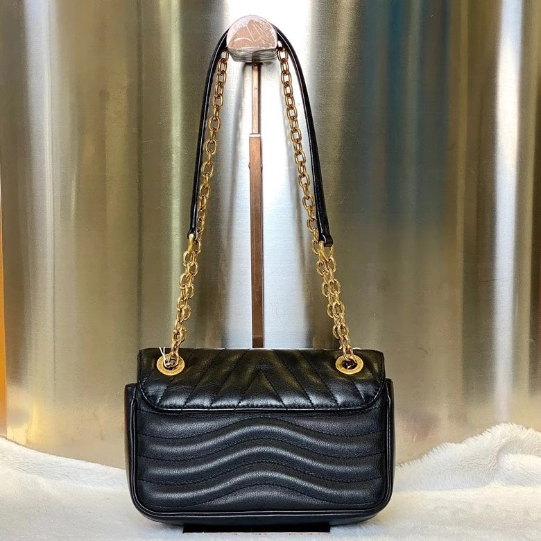 Louis Vuitton LV New Wave Black Crossbody Bag - Preloved Designer Handbag