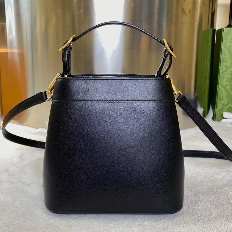 Preloved Valentino SuperVee Crossbody Black Bag 5475
