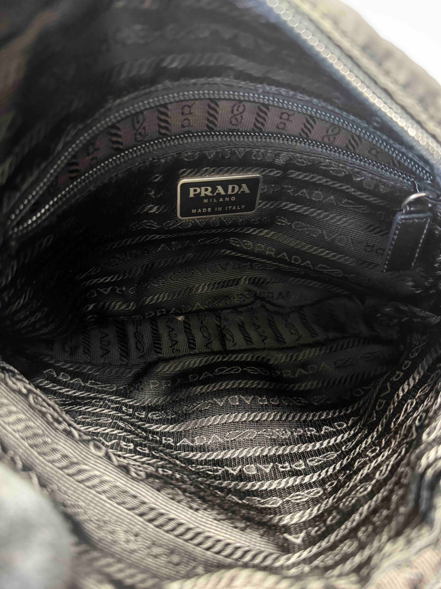 Prada Nylon Crossbody Bag in Black - Elegant and Functional Crossbody for Everyday Use