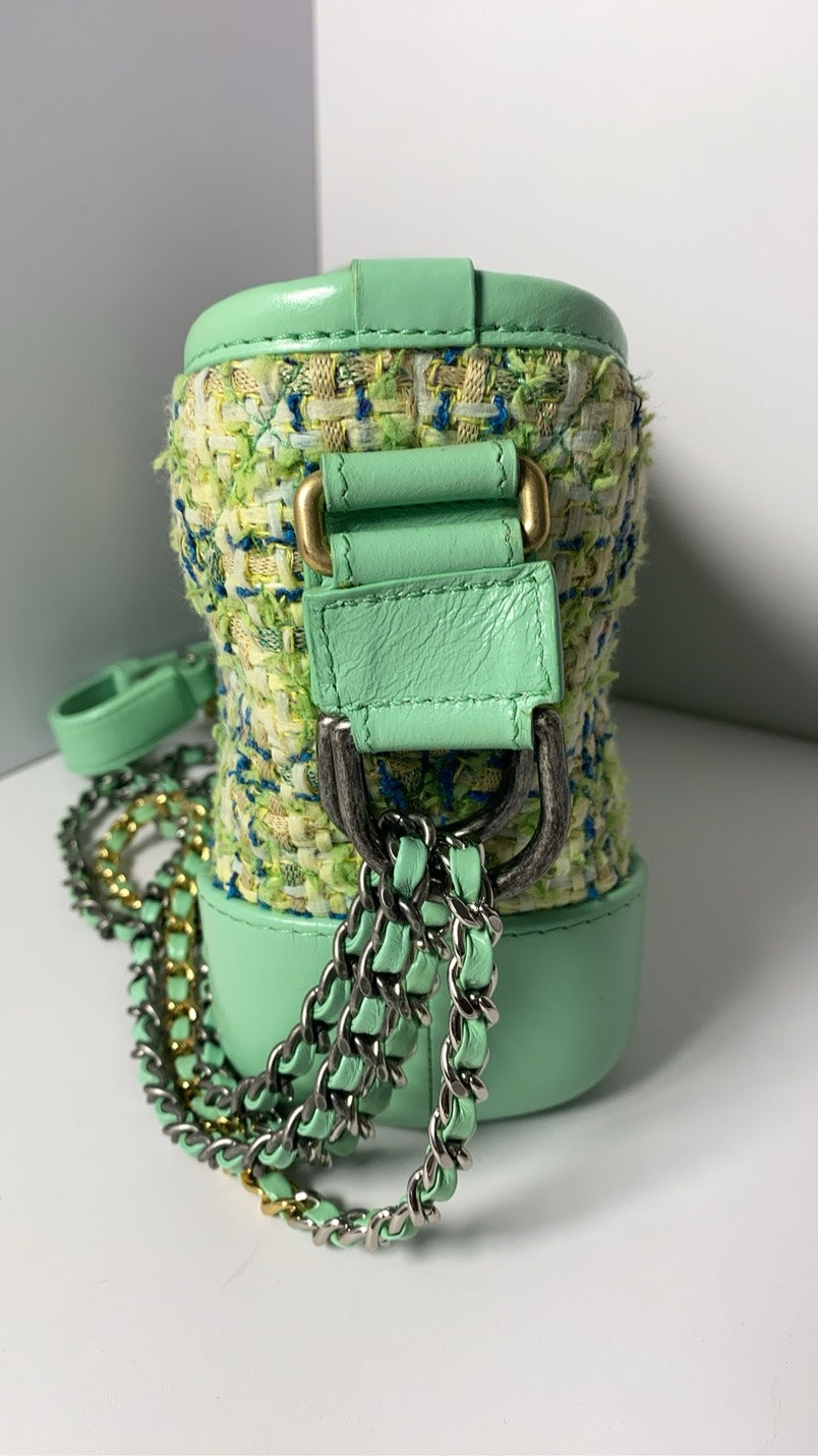 Chanel Gabrielle PM Mint Green Crossbody Bag