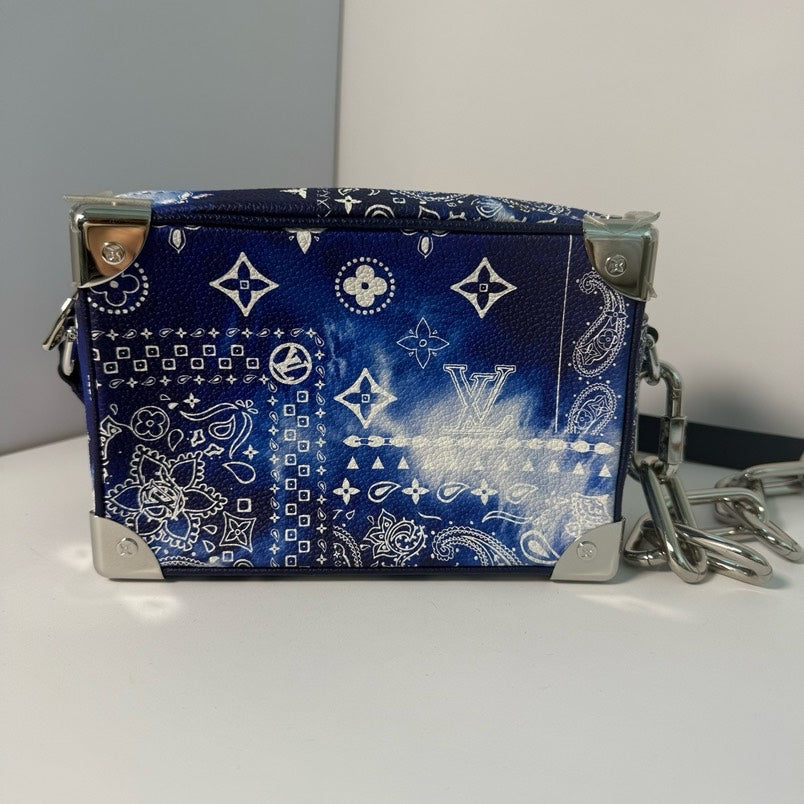 Louis Vuitton Watercolor Monogram Soft Trunk Blue Crossbody Bag