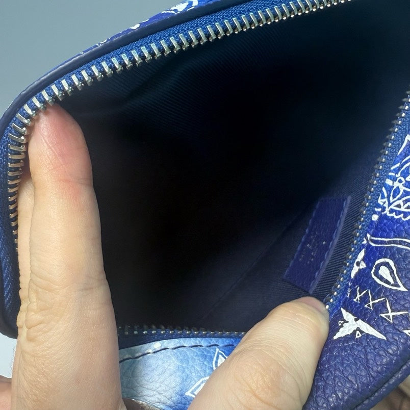 Louis Vuitton Watercolor Monogram Soft Trunk Blue Crossbody Bag
