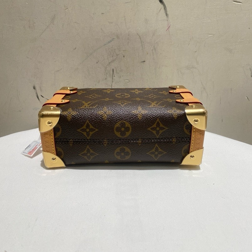 Louis Vuitton Soft Trunk Monogram Microchip Brown Crossbody Bag
