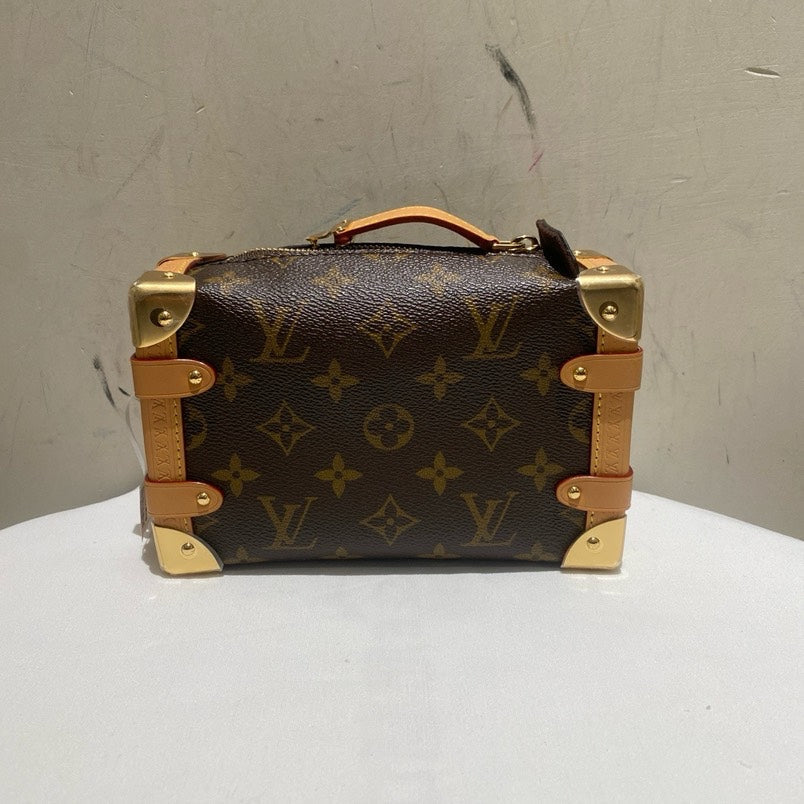 Louis Vuitton Soft Trunk Monogram Microchip Brown Crossbody Bag