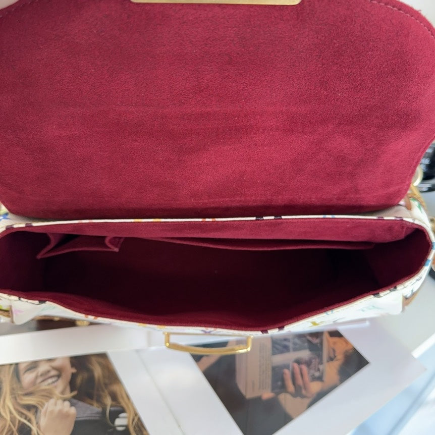 Preloved Louis Vuitton Multicolor Monogram Canvas Shoulder Bag