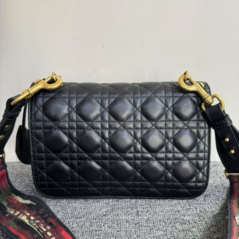 Dior Quilted Crossbody Bag Black