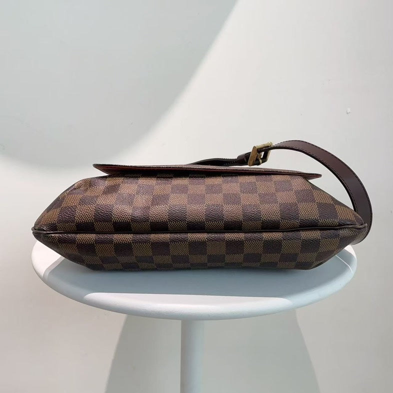 Preloved Louis Vuitton Damier Ebene Crossbody Bag