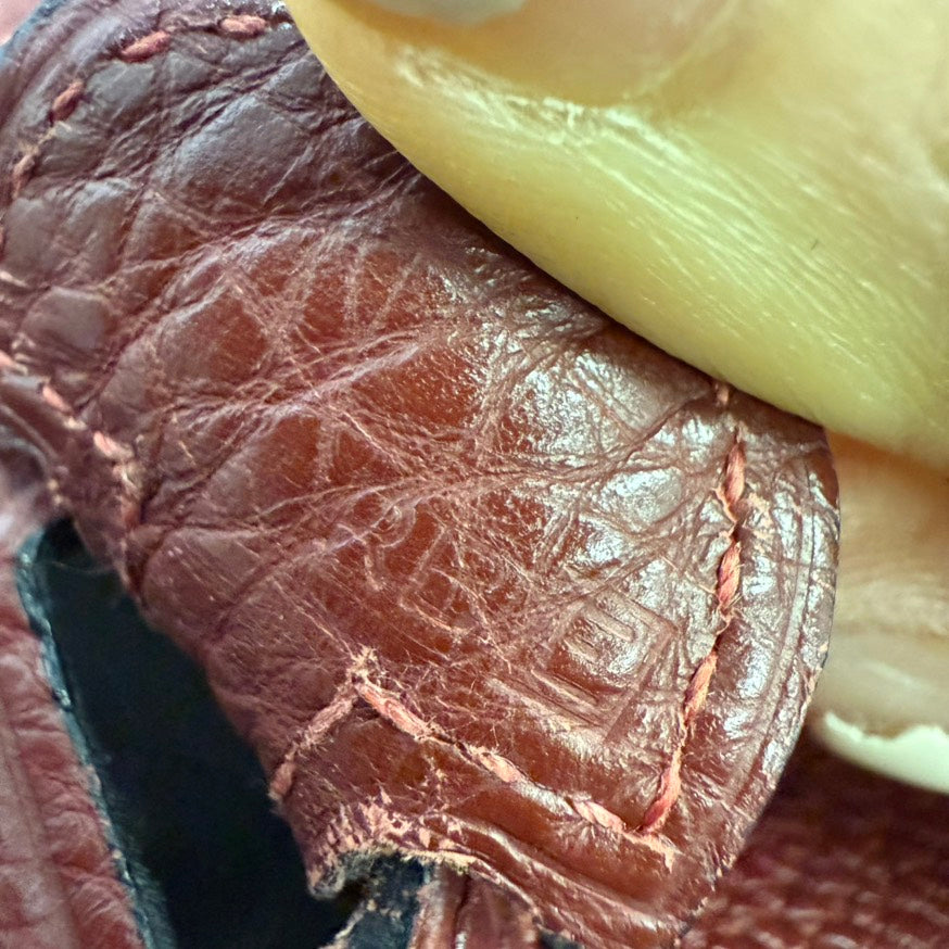 Preloved Hermes Evelyne 1 PM Crossbody Red Bag