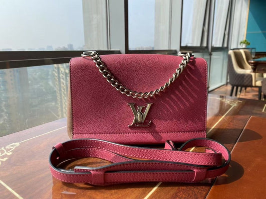 Louis Vuitton Twist PM Pink Leather Crossbody Bag