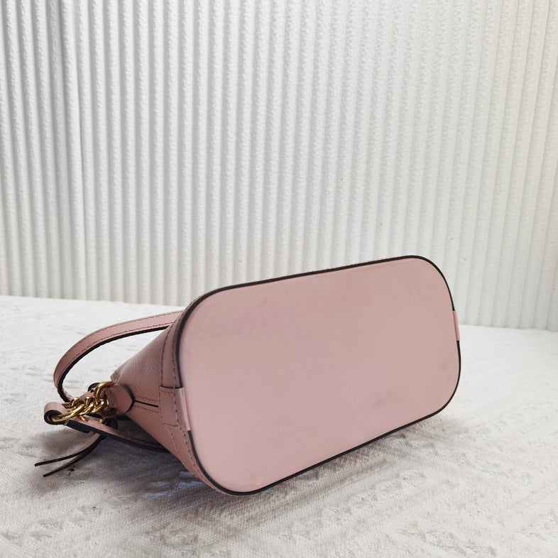 Preloved Louis Vuitton Alma BB Pink Leather Mini Bag 12402325