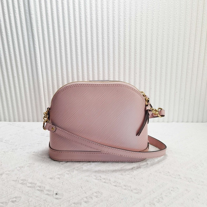 Preloved Louis Vuitton Alma BB Pink Leather Mini Bag 12402325